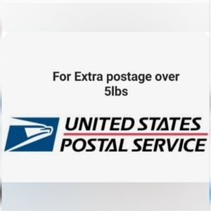 Extra postage for bundles over 5 lbs